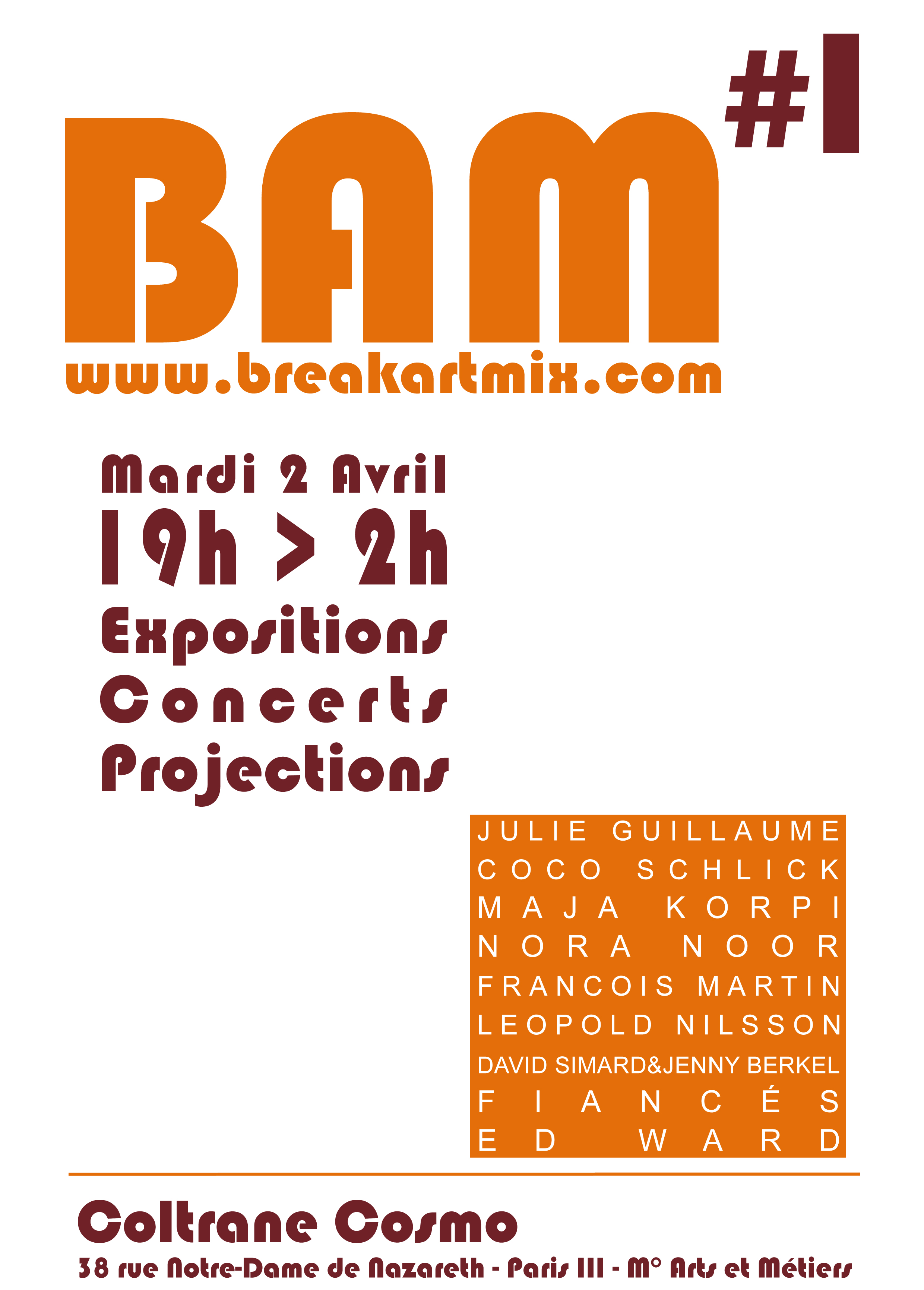 flyer BAM 2