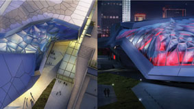 Centre sportif civic de Shenyang, le futur se construit